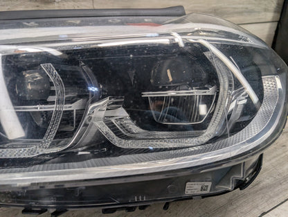 *NOTE* 17-20 OEM BMW F90 G30 530 540 M5 Left Driver ICON LED Adaptive Headlight