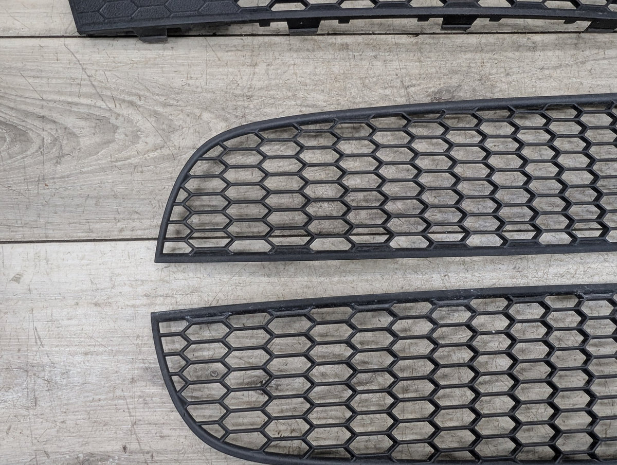 2009-2015 BMW 750Li F02 Front Left Right Center Bumper Cover Grilles SET 7903674 OEM