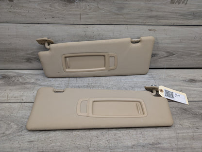 2007-2013 BMW X5 E70 Front Left Right Sun Visor SET