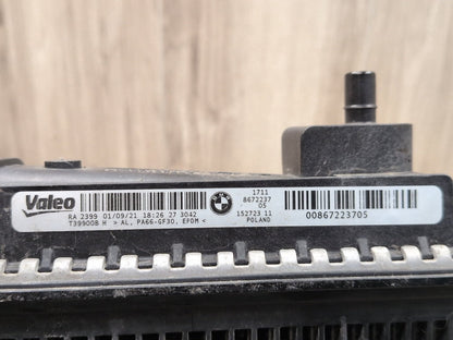 OEM BMW G20 G22 G23 G26 M340 M440 Secondary Auxiliary Coolant Remote Radiator