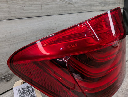 2011 - 2016 BMW 528i F10 Rear Left Driver Outer Tail Light 7312707 N20B20O0