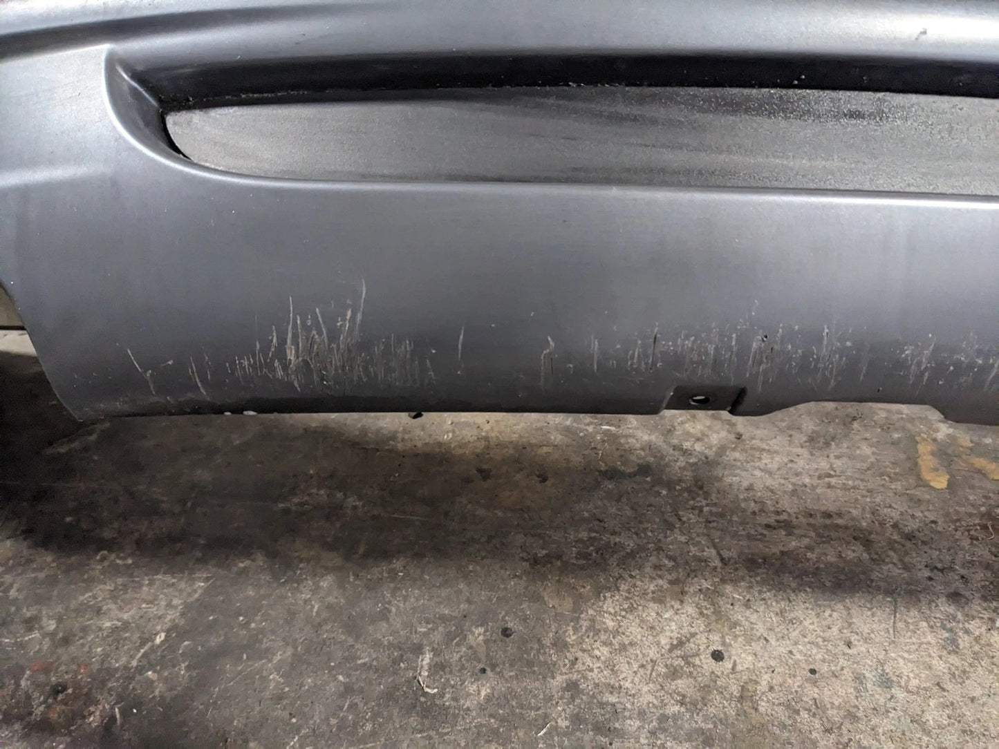 08-13 OEM BMW E88 E82 135i M-Sport Rear Bumper Cover Complete W/O PDC White