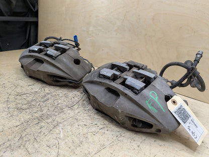 16-22 OEM BMW G11 G12 745eX 750i 750iX Front Left Right Brake Caliper Gray SET