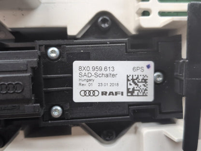 15-18 OEM Audi A3 Q3 Headliner Overhead Dome Light Switch Module 8X0959613