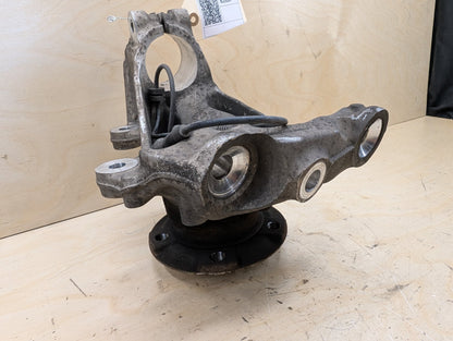 12-18 OEM BMW F30 F31 Sedan RWD Front Left Hub Knuckle Wheel Bearing Carrier