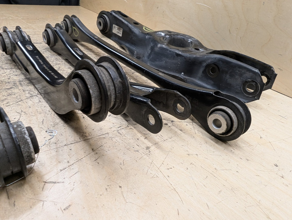 19-26 OEM BMW G20 G22 G23 G26 G42 Rear Left Driver Upper Lower Control Arm SET