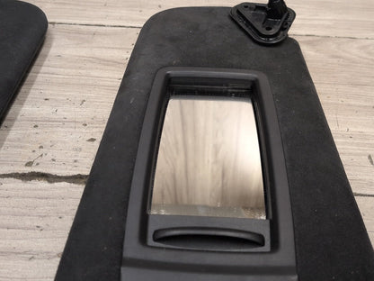 2016-2022 BMW 750i G12 Front Left Right Sun Visor SET 7404382 OEM