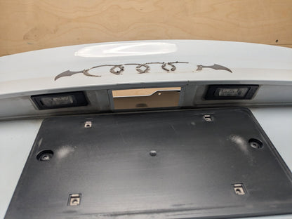2013-2015 Audi RS5 8T Trunk Lid Shell Panel w/ Bracket & Spoiler Grey M1/Y7F