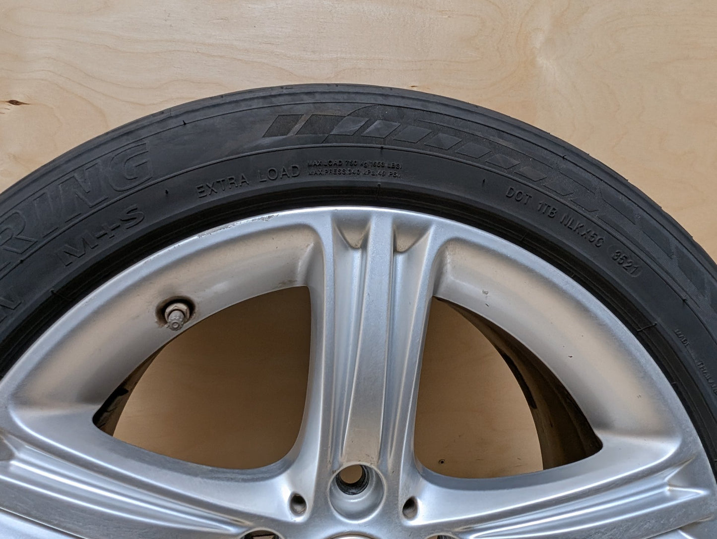 OEM BMW F30 F32 F33 F36 328 335 428 Wheel Rim 17x7.5 ET:37 Star Spoke Style 393