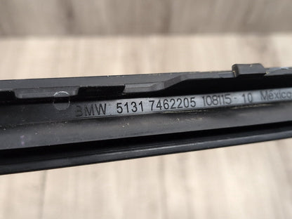 2014-2018 BMW X5 F85 Front Left Right Side Windshield Drip Trim Molding SET 7462205