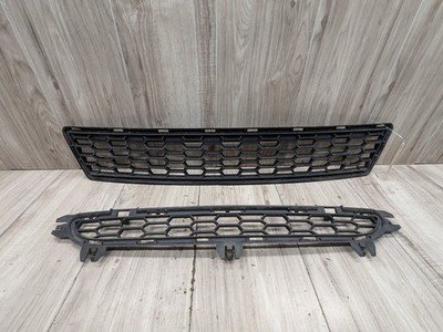 2011-2017 BMW X3 F25 Front Middle Center Bumper Cover Grille 8048097 SET OEM