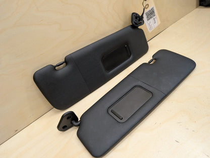 OEM BMW E88 E93 128 135 328 335 M3 CONVERTIBLE Left Right Sun Visor Black SET