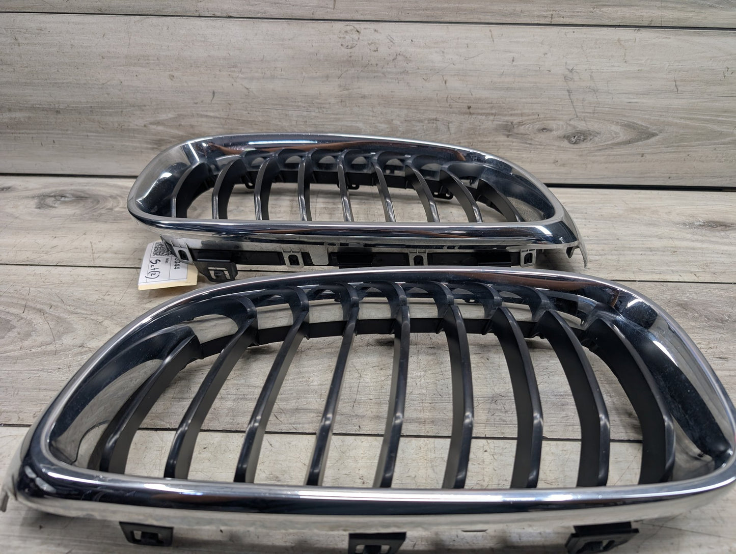 2014 - 2019 BMW 340 F34 Front Left Right Upper Bumper Cover Kidney Grilles SET 7294804 B58B30M0