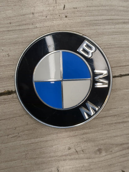 Genuine OEM BMW F39 F90 G20 G30 G80 M3 Bumper Hood Trunk Rear Round Emblem 74mm