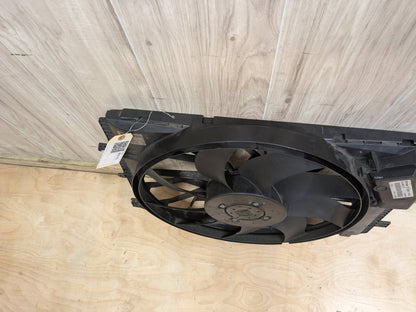 2009-2012 Mercedes-Benz E550 W212 Radiator Fan Shroud Housing w/ Motor A2125000493