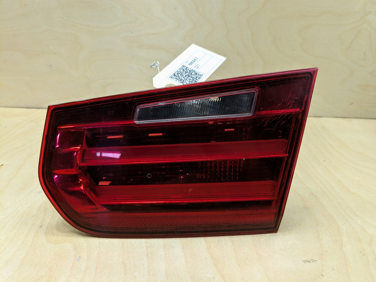 12-15 OEM BMW F30 F80 328 335 M3 Rear Right Passenger Inner Tail Light Lamp