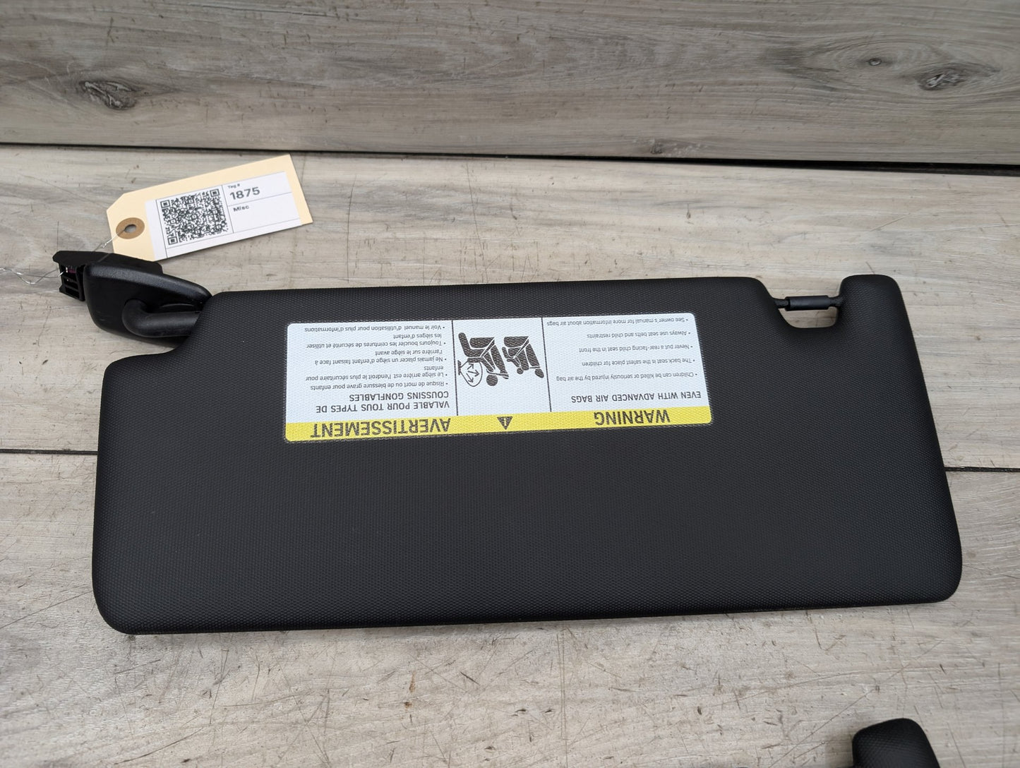 2021-2026 BMW 430i G22 Front Left Right Sun Visor SET 8097333