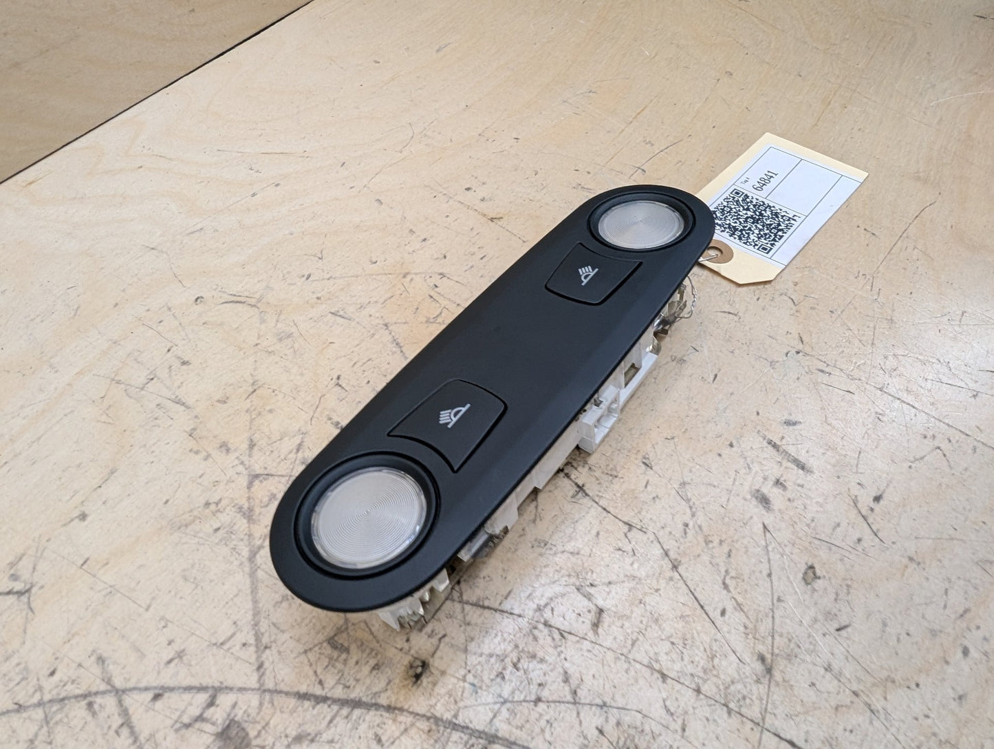 11-17 OEM Audi RS5 Rear Headliner Overhead Dome Light Switch Module
