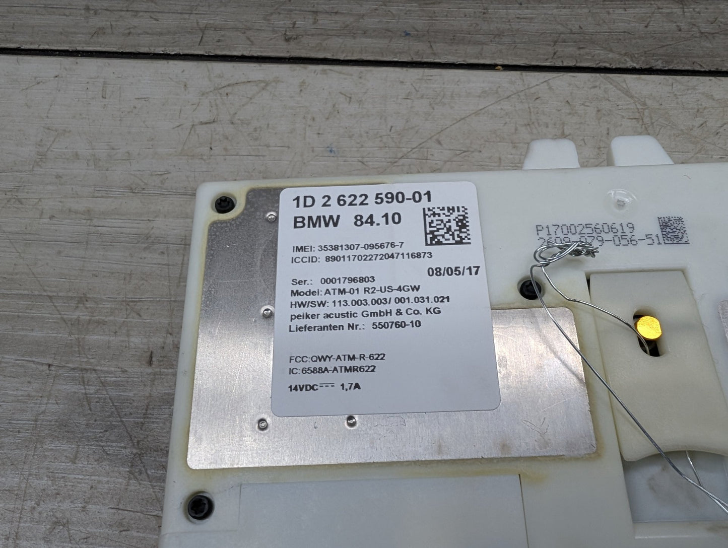 16-25 OEM BMW F15 F30 F36 F48 G01 G05 G12 G20 G30 Telematics Control Unit Module