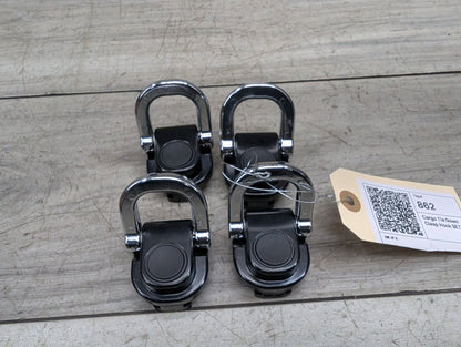 2011 - 2017 BMW X3 F25 Rear Trunk Cargo Net Clasp Rings SET  N55B30M0