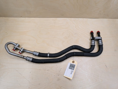 07-15 OEM BMW E84 X1 E90 E92 E93 335 Engine N54 N55 Oil Cooler Lines PAIR
