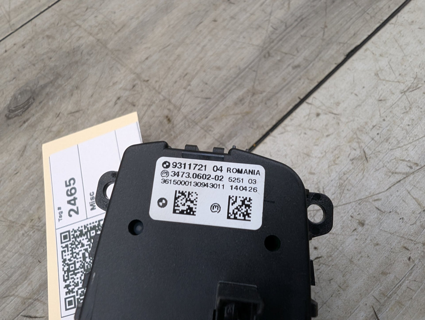 OEM BMW F15 F16 F85 F86 X5 X6 Headlight Switch Control Panel Light Module
