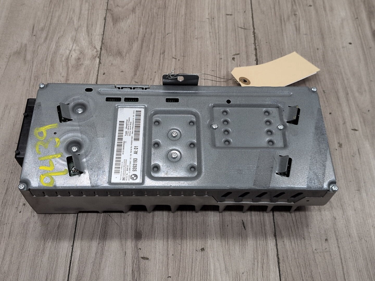 2014 - 2018 BMW X5 F85 Stereo Audio Amp Amplifier 9393193 S63B44T2