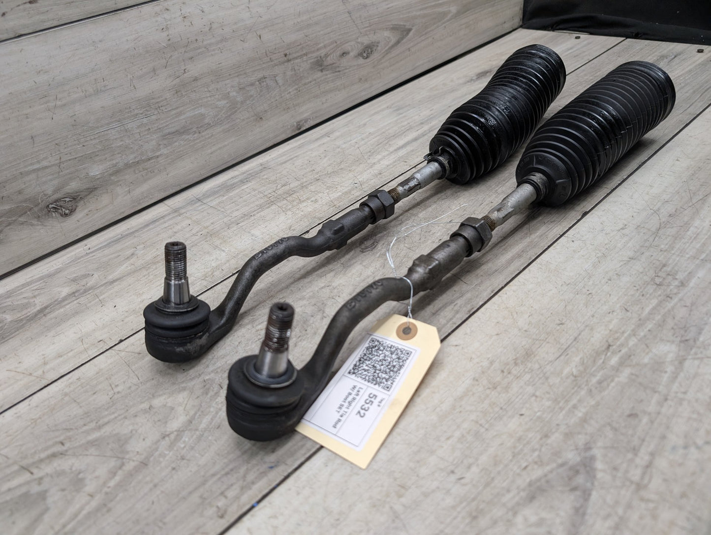 2013 BMW X5 E70- Left Right Tie Rod W/ Boot SET