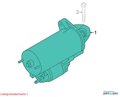 OEM BMW F10 F15 F23 F30 F32 F80 F82 F83 M3 M4 Engine N55 S55 Starter Motor DENSO