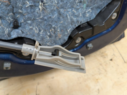 2019-2026 BMW X5 G05 Rear Left Driver Door Shell Panel Blue C1M