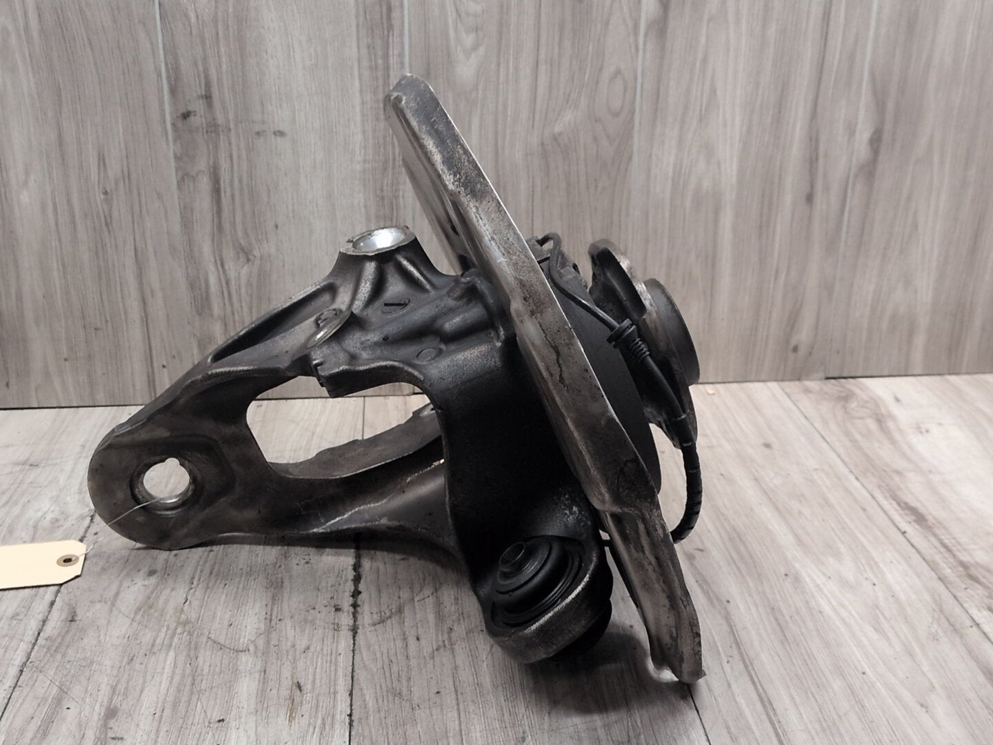 2014 - 2018 BMW X5 F85 Rear Left Driver Control Arm Knuckle Knee Assembly 6877217 S63B44T2