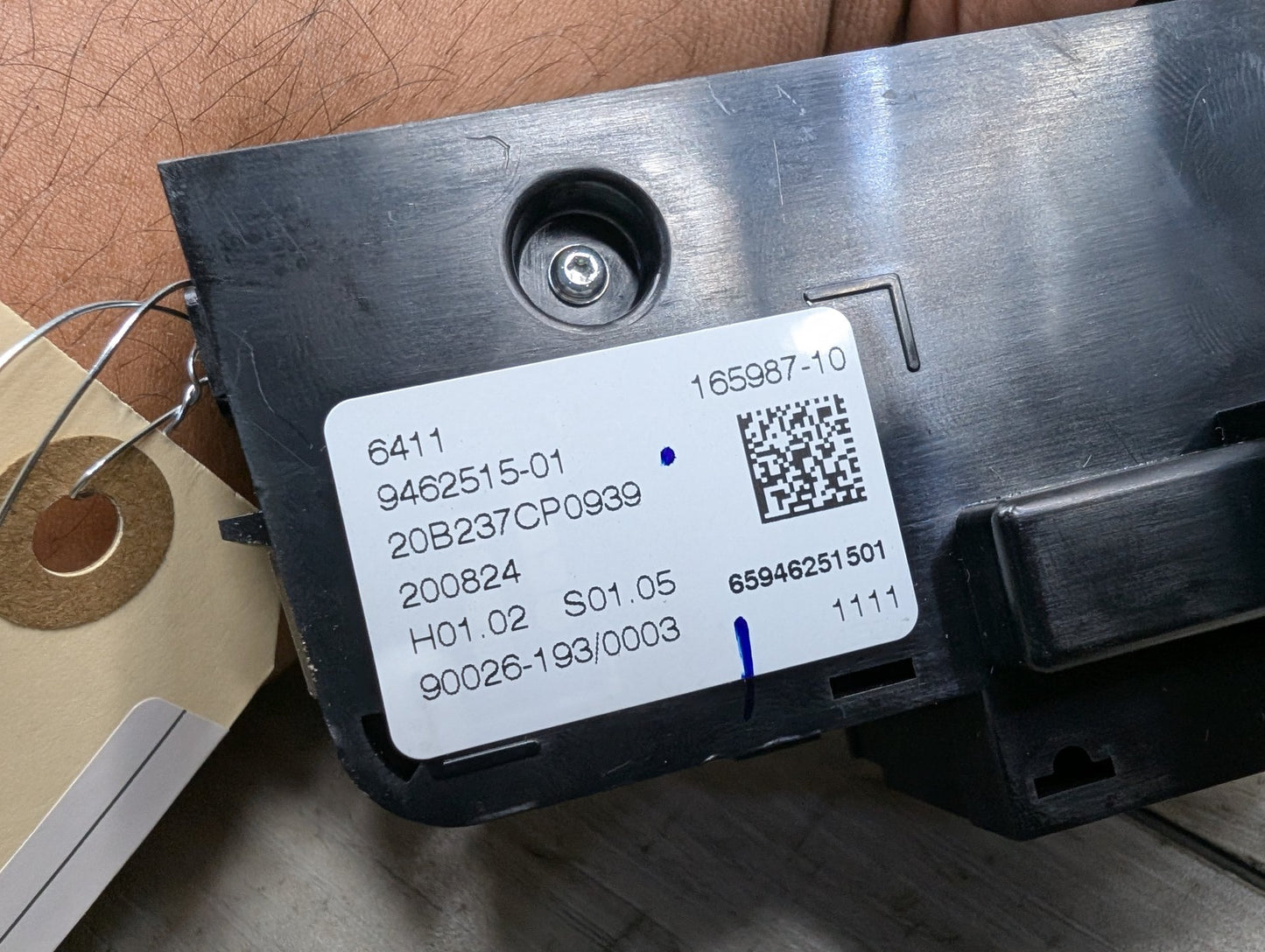 2019-2026 BMW X5 G05 Rear AC Heater Climate Control Switch 9462515