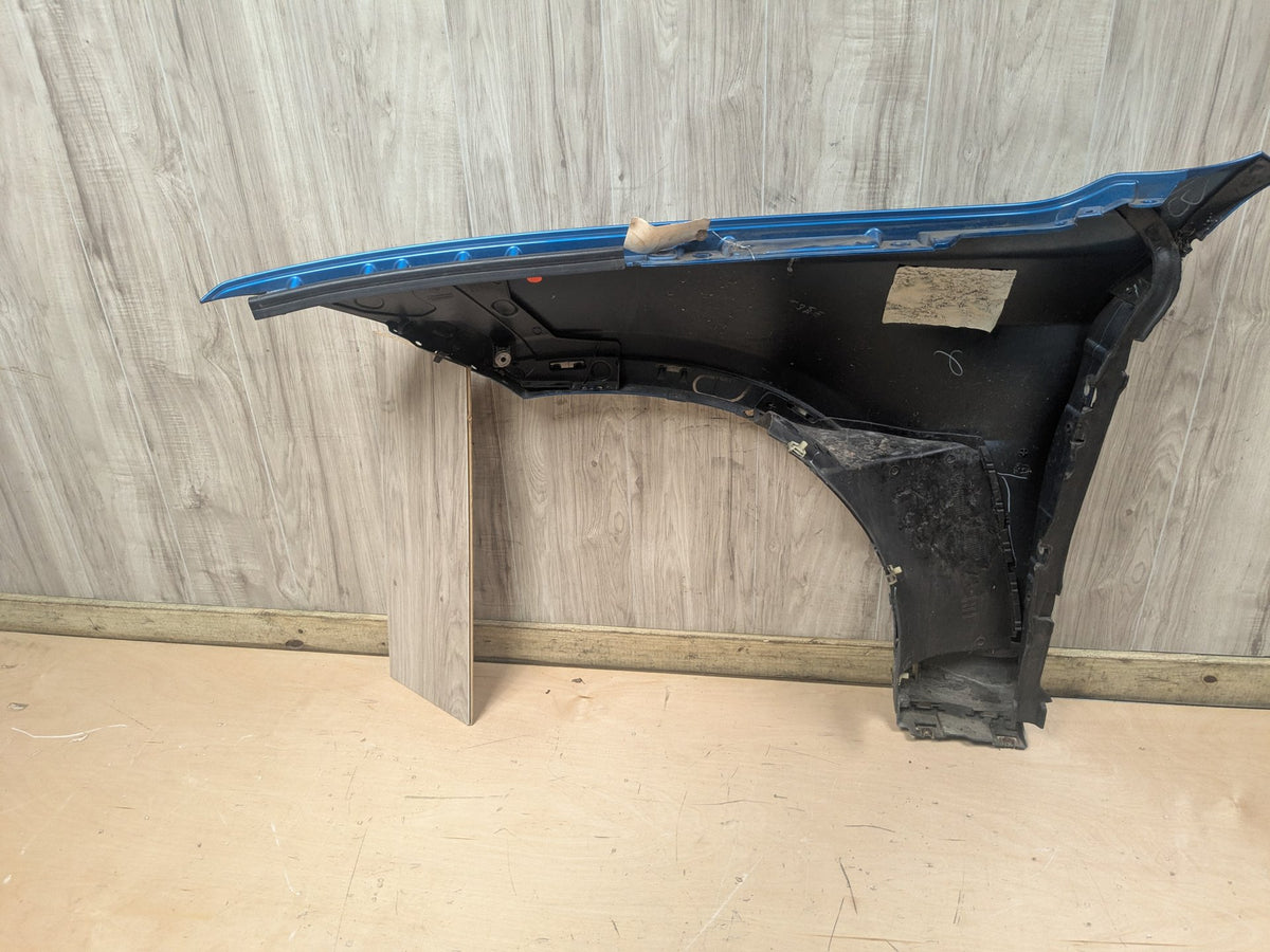 2015-2019 BMW X6 F86 Front Right Fender Panel Long Beach Blue Metallic C16