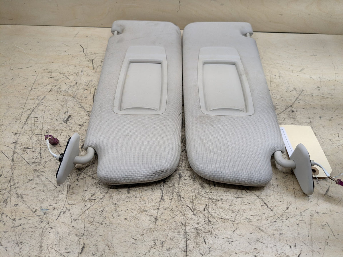 2016-2019 BMW 740Li G12 Front Left Right Sun Visor SET 7394874 OEM