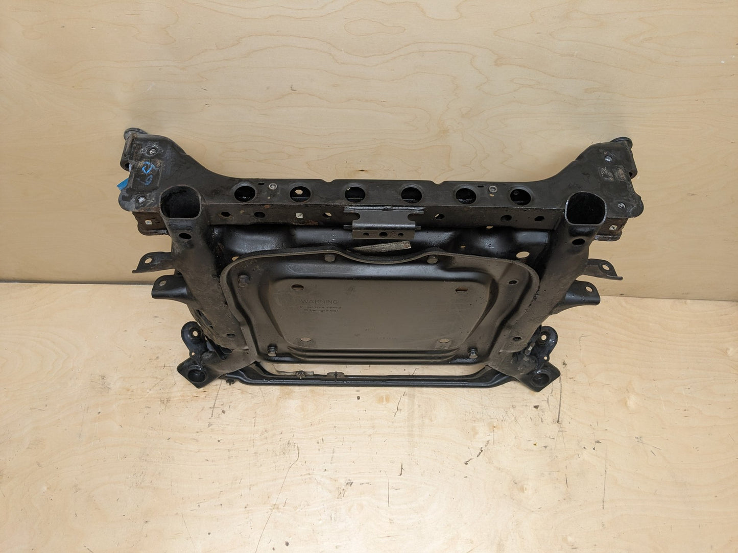 06-11 BMW 328i E90 AWD Front Axle Support Crossmember Subframe PN: 6776763
