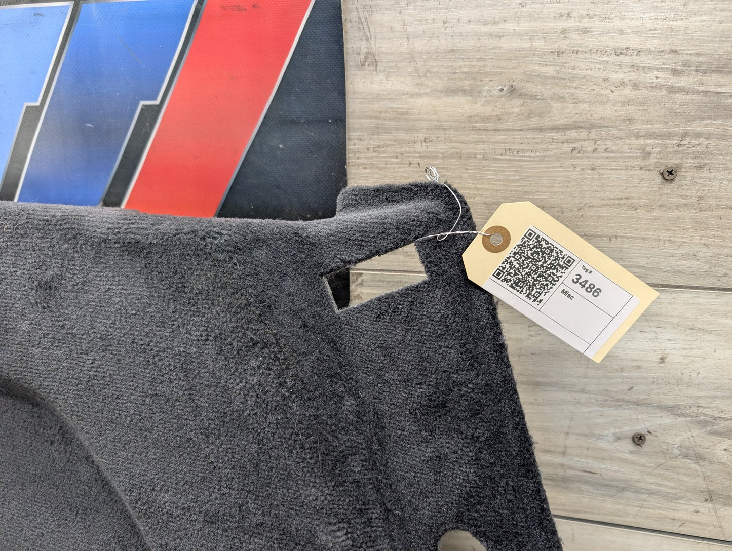 2019-2023 BMW X5M F95 Rear Trunk Left Cover Trim Panel Black 5A0B5C7 OEM