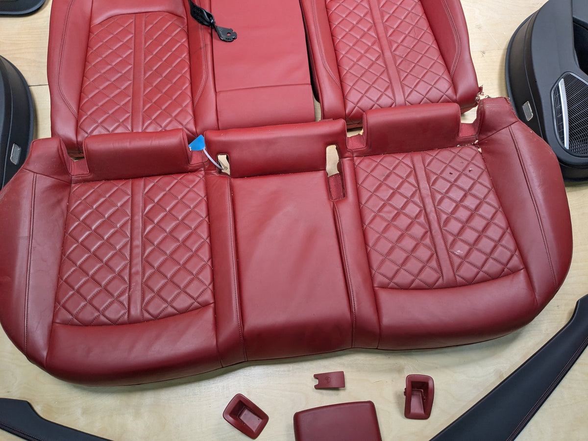 2018-2023 Audi S4 B9 Complete Interior Red