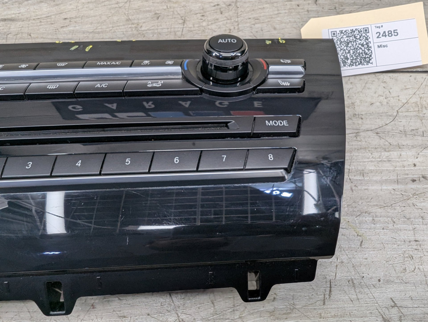 2014 - 2018 BMW X5 F15 Front AC Heater Climate Control Switch 6804066 N63B