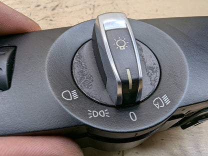 2010-2017 BMW 535i GT xDrive F07 Headlamp Switch 9346836 OEM