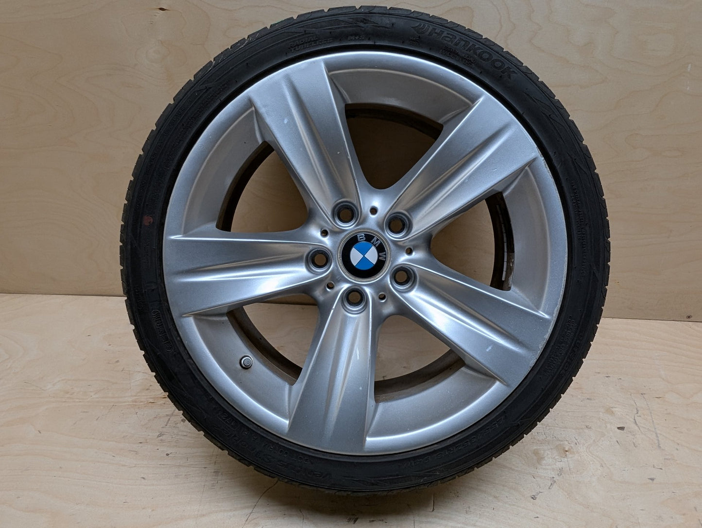 06-13 OEM BMW E90 E92 E93 328 335 Wheel Rim 18x8.5" ET:37 Star Spoke Style 189