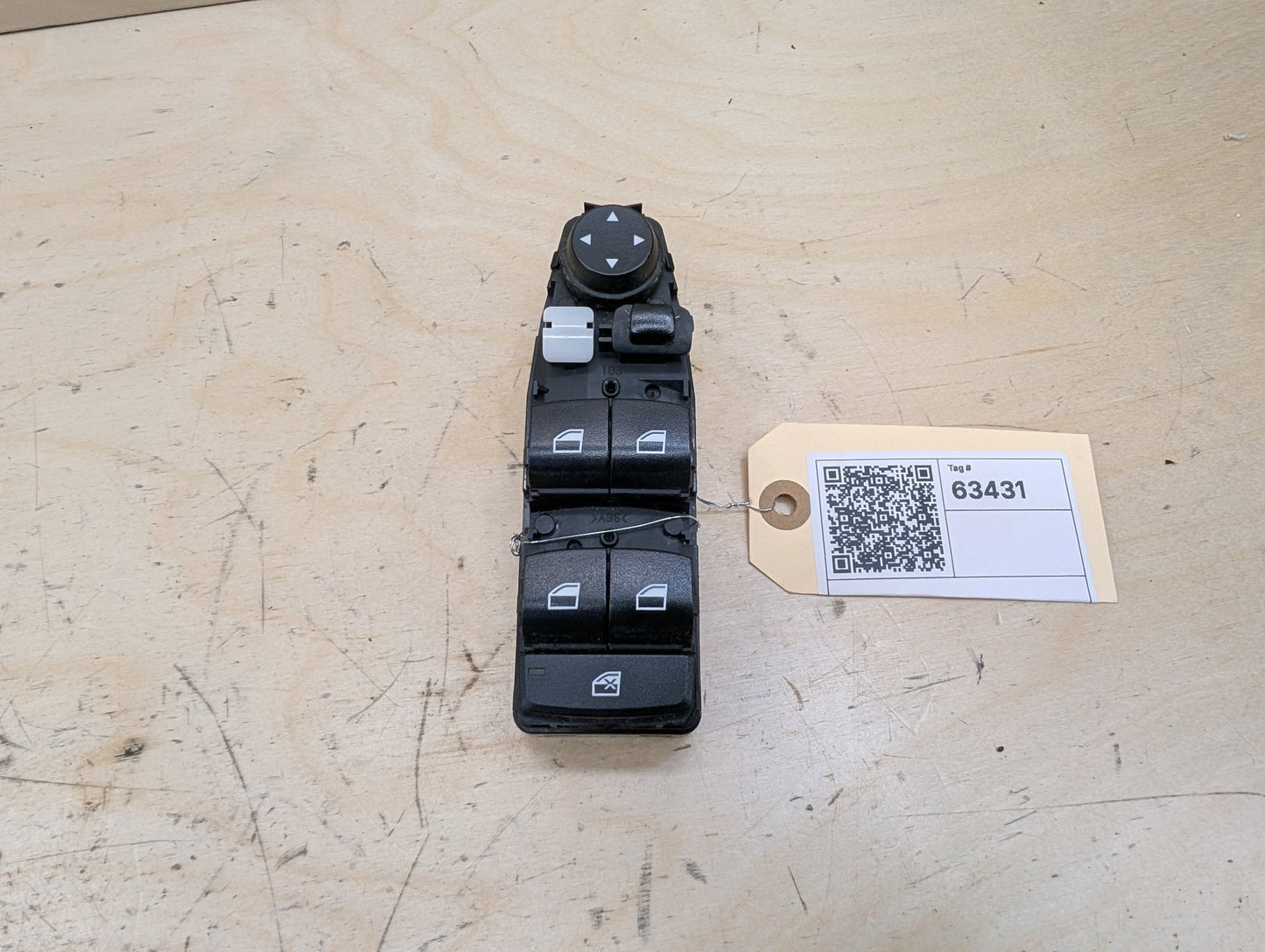 2012-2018 BMW 320i F30 Front Left Driver Door Master Window Switch 9208109