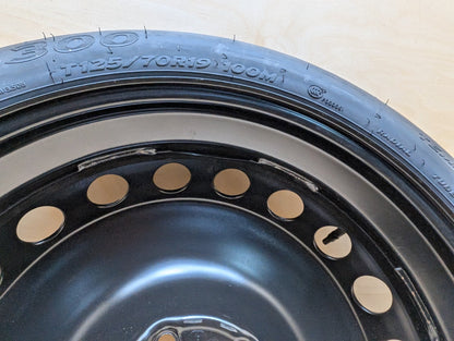 2018-2023 Audi S4 B9 Emergency Spare Wheel Rim Tire 19x4 ET22 8W1601027B