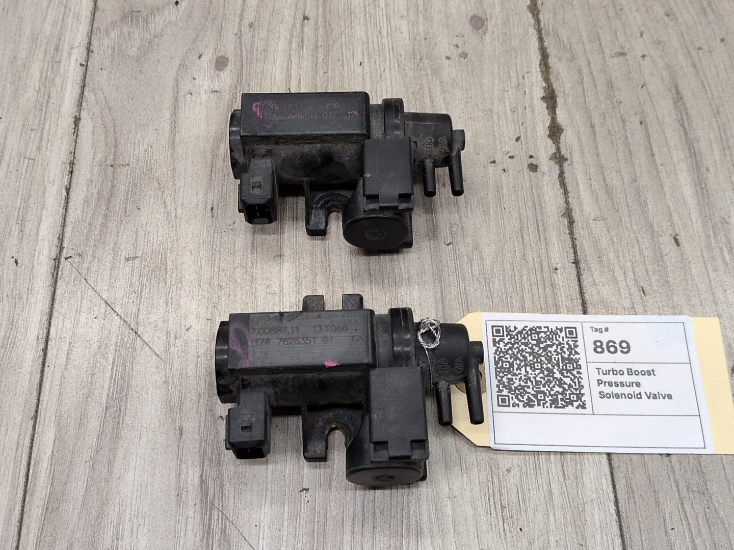 OEM BMW E70 E90 F01 F10 F15 F25 F30 F32 Turbo Charger Air Pressure Boost Solenoid Valve SET