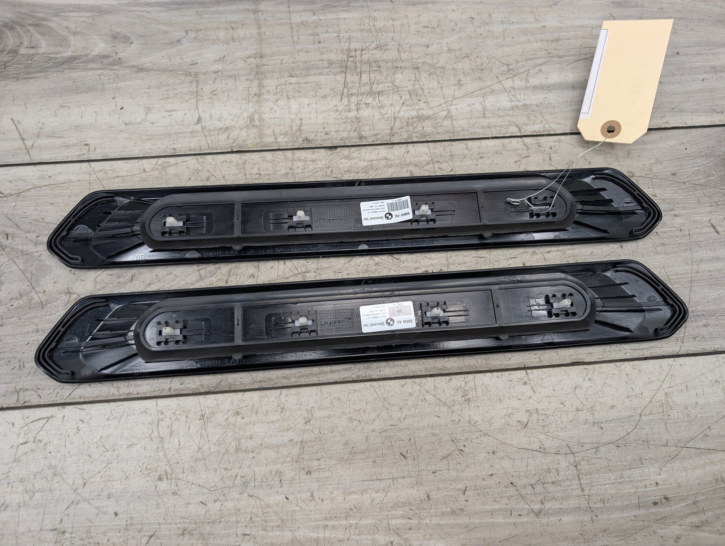 2018 - 2024 BMW X3 G01 Front Left Right Scuff Plate Door Sill SET 8089579 B58B30M0
