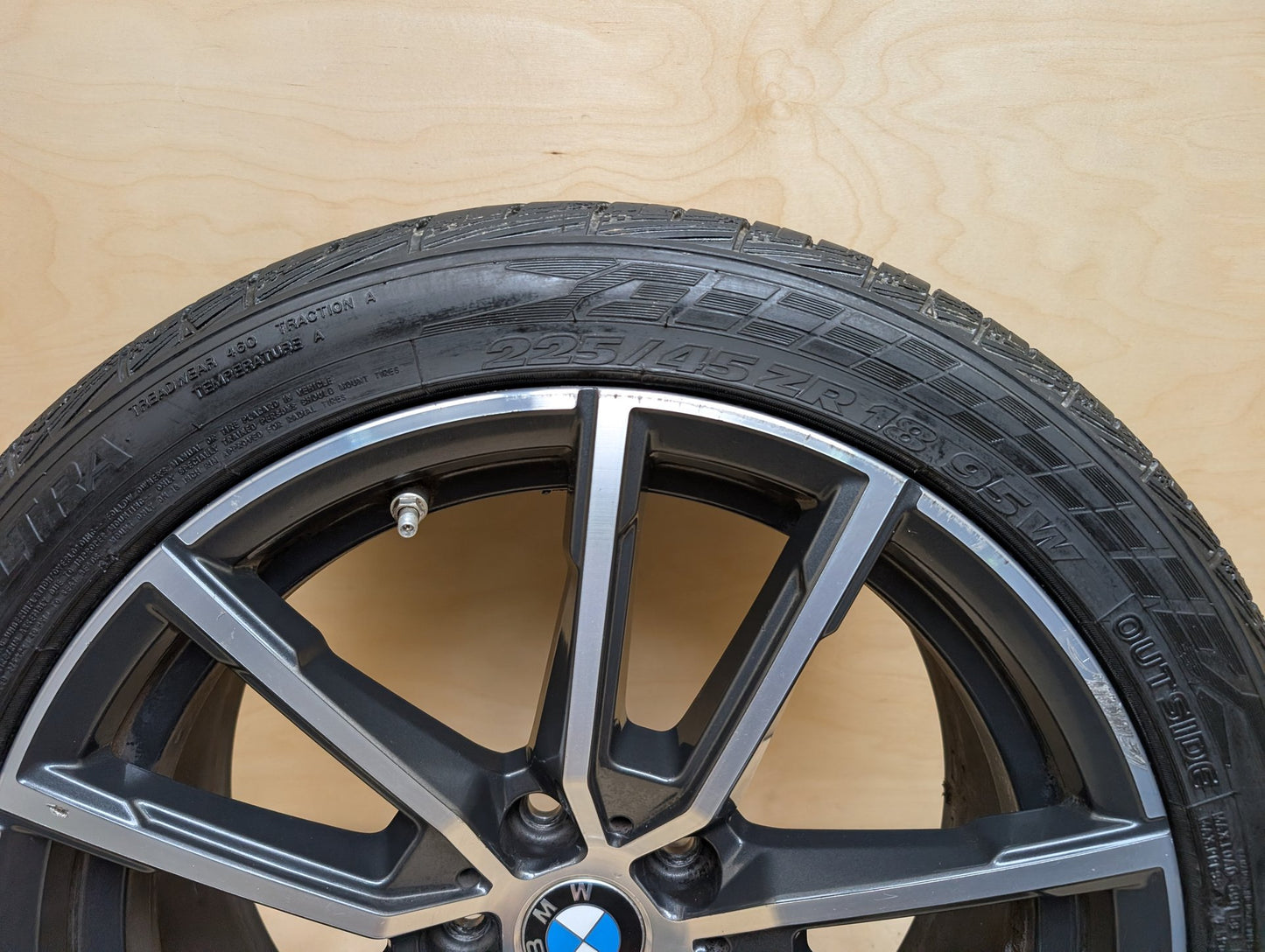 OEM BMW G20 G22 G23 G42 330 M340 FRONT Rim Wheel 18x7.5 ET25 V-spoke Style 780