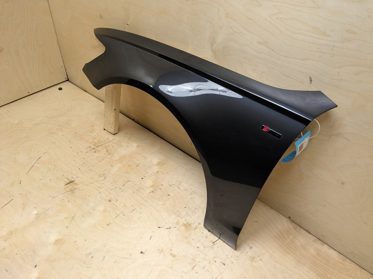 2012-2018 Audi A6 C7 Front Left Driver Fender Panel Black 4N/X7U