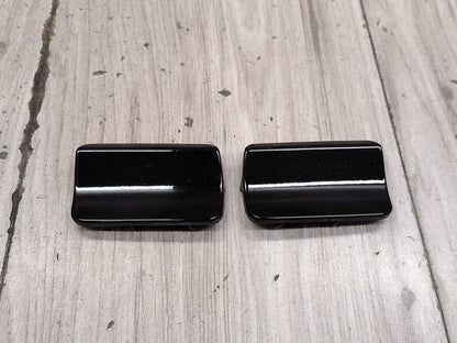 2015-2018 Audi Q3 8U Rear Left Right Bumper Tow Hook Insert Covers SET 8U0807442A OEM