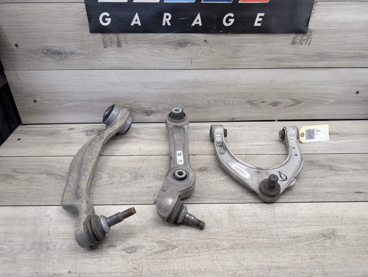 2009-2015 BMW 750Li F02 Front Left Driver Control Arms SET 6857516