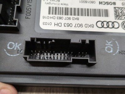 2013-2017 Audi S5 8T Bdc Body Domain Fem Control Module w/ Key 8K0907063D OEM