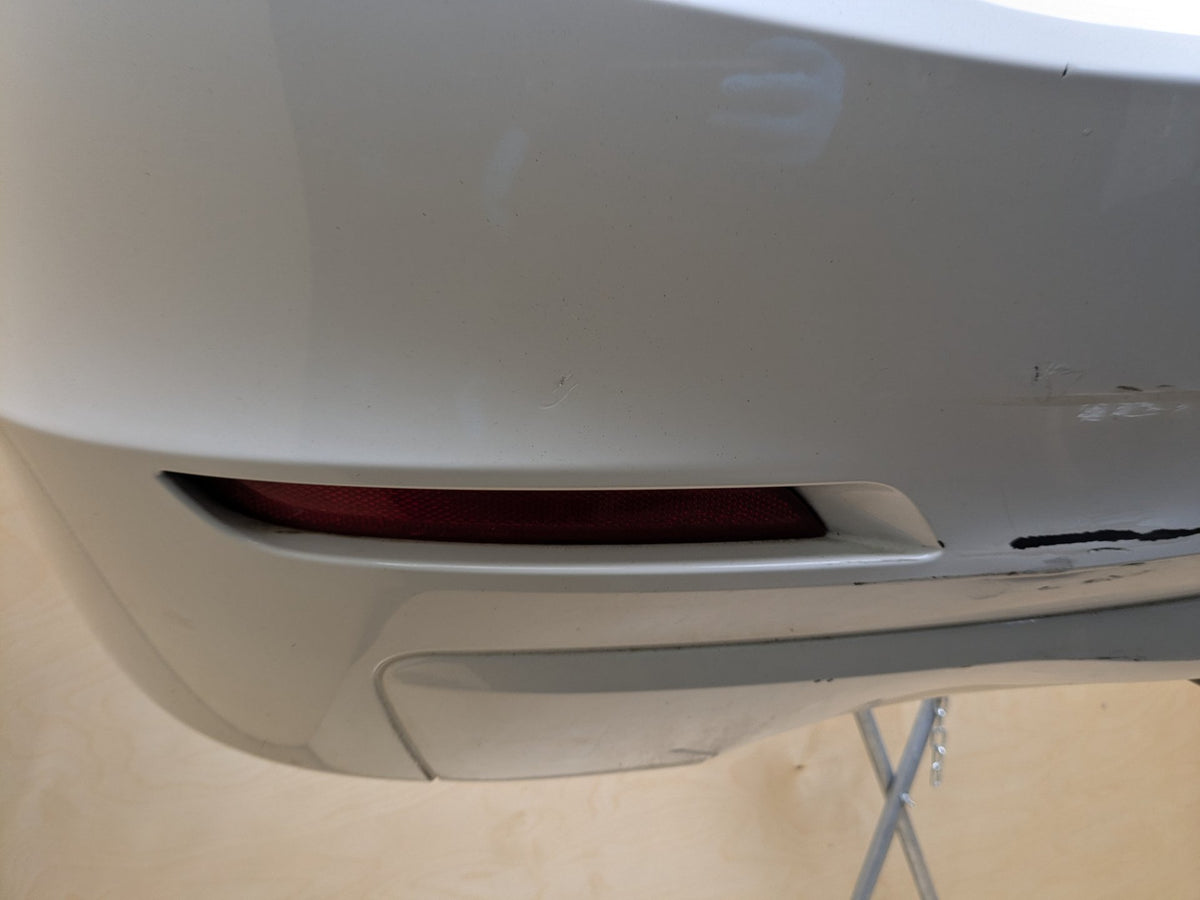 2012-2018 BMW 320i F30 Rear Bumper Cover White 300 Alpine